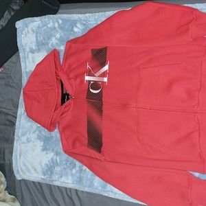 Calvin Klein Big Boy Zippered Sweater